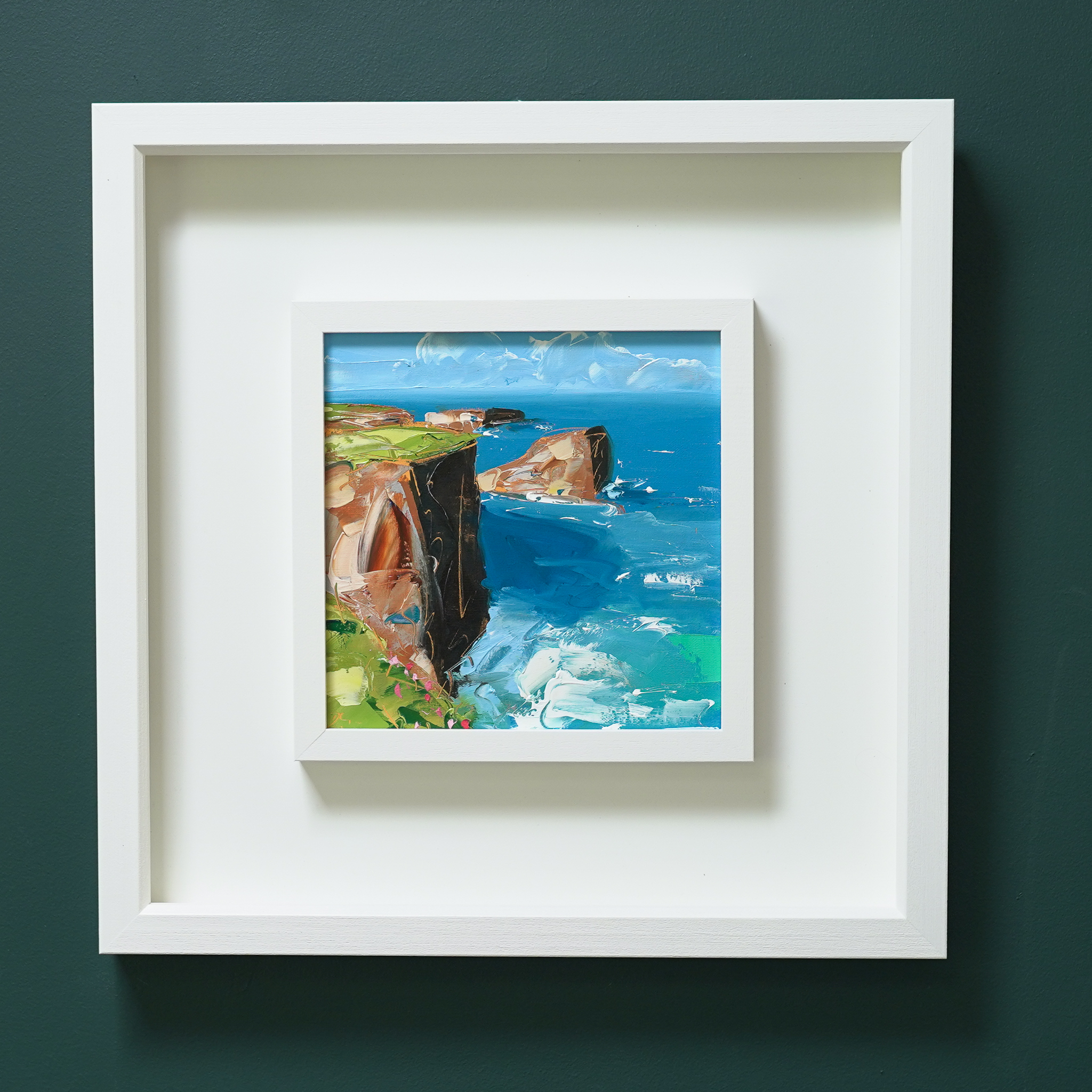 Kilkee Cliffs by David Coyne for Kilbaha Gallery