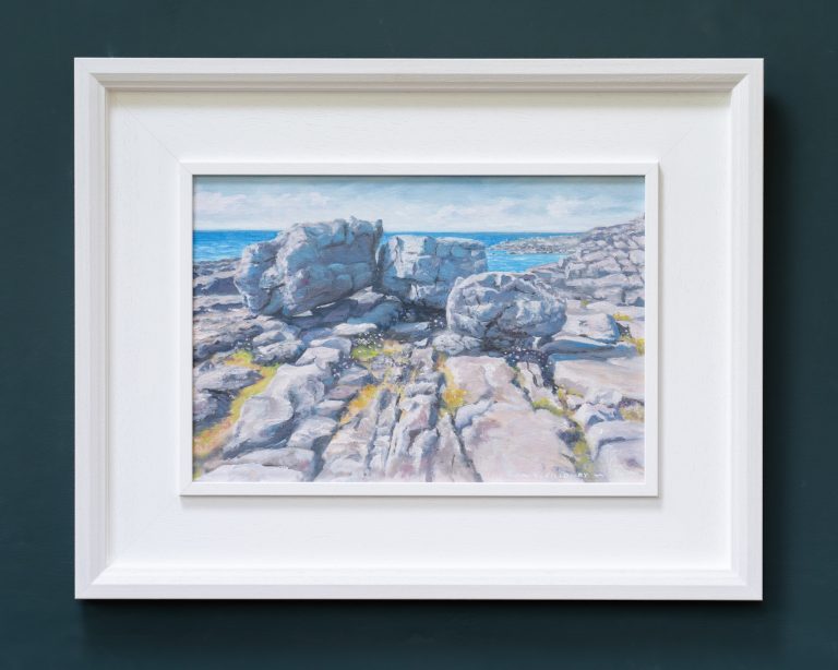 Vincent Killowry Fine Art The Burren Series Co Clare North Clare Visit Clare Irish Art Original Oil Painting Ireland West of Ireland Wild Atlantic Way Kilbaha Gallery Interiors Irish art and Interiors