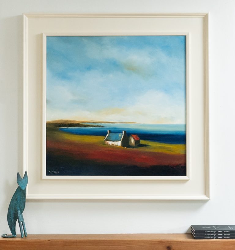 Padraig McCaul Ireland West of Ireland Kilbaha Gallery Irish Art beautifully framed original work art gift interiors interior inspiration cottage Irish cottage