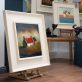 Padraig McCaul contemporary Irish artist original Irish art painting oil painting beautiful West of Ireland landscape striking colours large art Kilbaha Gallery beautiful painting gift Interiors living room