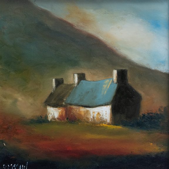 Padraig McCaul contemporary Irish artist original Irish art painting oil painting beautiful West of Ireland landscape striking colours large art Kilbaha Gallery beautiful painting gift Interiors living room