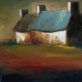 Padraig McCaul contemporary Irish artist original Irish art painting oil painting beautiful West of Ireland landscape striking colours large art Kilbaha Gallery beautiful painting gift Interiors living room