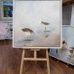 Mary Rose Keane Original Irish art painting ethereal beautiful atmospheric paintings birds water Ireland Irish art Kilbaha Gallery Large scale pieces Interior design Irish Interiors Kilbaha