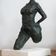 Tanya Elliott Nyegaard sculptor bronze sculpture stone base beautiful piece 'After Degas' female torso small work original art Irish sculpture bronze foundry Ireland Kilbaha Gallery