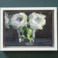 Bairbre Duggan Irish art flowers white blooms beautiful painting original art collectable piece oil on canvas framed painting interiors gift unique lovely home decor kilbaha Gallery