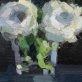 Bairbre Duggan Irish art flowers white blooms beautiful painting original art collectable piece oil on canvas framed painting interiors gift unique lovely home decor kilbaha Gallery