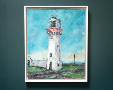 Danny V Smith boatyard beautiful boats fishing boats original Irish art acrylics Ireland sails Irish Interiors Ireland Interiors interior design gifts fishing loop head lighthouse