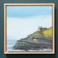 Kaye Maahs historical buildings Irish art original Irish art seascape West of Ireland Wild Atlantic Way turret the reading room Kilbaha beautiful oil painting original oil painting art ireland