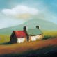 Padraig McCaul original Irish art Irish Cottage West of Ireland farmhouse painting oil painting beautiful piece of art unique art and interiors wild atlantic way unique gift