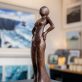 Tanya Elliott Nyegaard Bronze Female Figure Irish art original Irish art beautiful art female figures bronze female figures Irish Interior design art and interiors contemporary homes unique Kilbaha Gallery