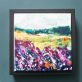 Pauline Dunleavy Encaustic beautiful painting original Irish art pigmented wax pinks yellows landscape flowers art Ireland