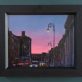 Delaney Davis urban art streetscapes beautiful skies pink sky blue sky gorgeous painting collectable work Irish art American Irish artist Kilbaha Gallery Interiors