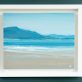 Kaye Maahs Ireland West of Ireland beach original Irish art Wild Atlantic Way beach scene beautiful sandy beach Kerry mountains Ireland seascape Interior Design Irish art teals blues sky sand mountains