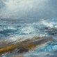 Fiona ni Chuinn contemporary Irish artist oil on canvas seascapes Ireland West of Ireland Atlantic Ocean waves drama and power of the ocean Irish interiors perfect gift painting art