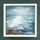 Fiona ni Chuinn contemporary Irish artist oil on canvas seascapes Ireland West of Ireland Atlantic Ocean waves drama and power of the ocean Irish interiors perfect gift painting art