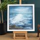 Fiona ni Chuinn contemporary Irish artist oil on canvas seascapes Ireland West of Ireland Atlantic Ocean waves drama and power of the ocean Irish interiors perfect gift painting art