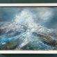 Fiona ni Chuinn contemporary Irish artist oil on canvas seascapes Ireland West of Ireland Atlantic Ocean waves drama and power of the ocean Irish interiors perfect gift painting art