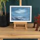 Fiona ni Chuinn contemporary Irish artist oil on canvas seascapes Ireland West of Ireland Atlantic Ocean waves drama and power of the ocean Irish interiors perfect gift painting art