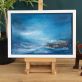 Fiona ni Chuinn contemporary Irish artist oil on canvas seascapes Ireland West of Ireland Atlantic Ocean waves drama and power of the ocean Irish interiors perfect gift painting art