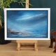 Fiona ni Chuinn contemporary Irish artist oil on canvas seascapes Ireland West of Ireland Atlantic Ocean waves drama and power of the ocean Irish interiors perfect gift painting art