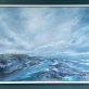 Fioan ni Chuinn contemporary Irish artist oil on canvas seascapes Ireland West of Ireland Atlantic Ocean waves drama and power of the ocean Irish interiors perfect gift painting art