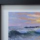 Vincent Killowry Crab Island Sunset original acrylics on board framed original painting by contemporary artist Vincent Killowry seascape original Irish art painting Ireland Irish Interiors Ireland