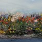 Carmel Madigan Original Irish Art Hedgreows Wildflowers mixed media gorgeous painting Irish Interiors Irish art and Interiors