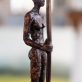 Clodagh Redden Boat Bronze standing figure large scale indoor outdoor sculpture beautiful original piece Ireland Irish art original Irish art bronze foundry contemporary take on traditional currach kilbaha gallery