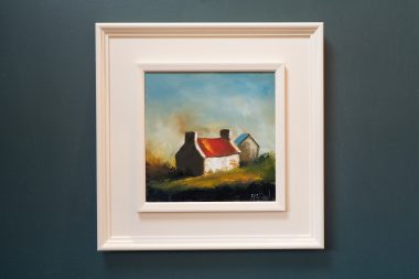 Padraig McCaul Original Irish art painting beautiful original art oil on canvas framed work Irish Interiors Ireland Painting Ireland contemporary artist oil on canvas West of Ireland painting