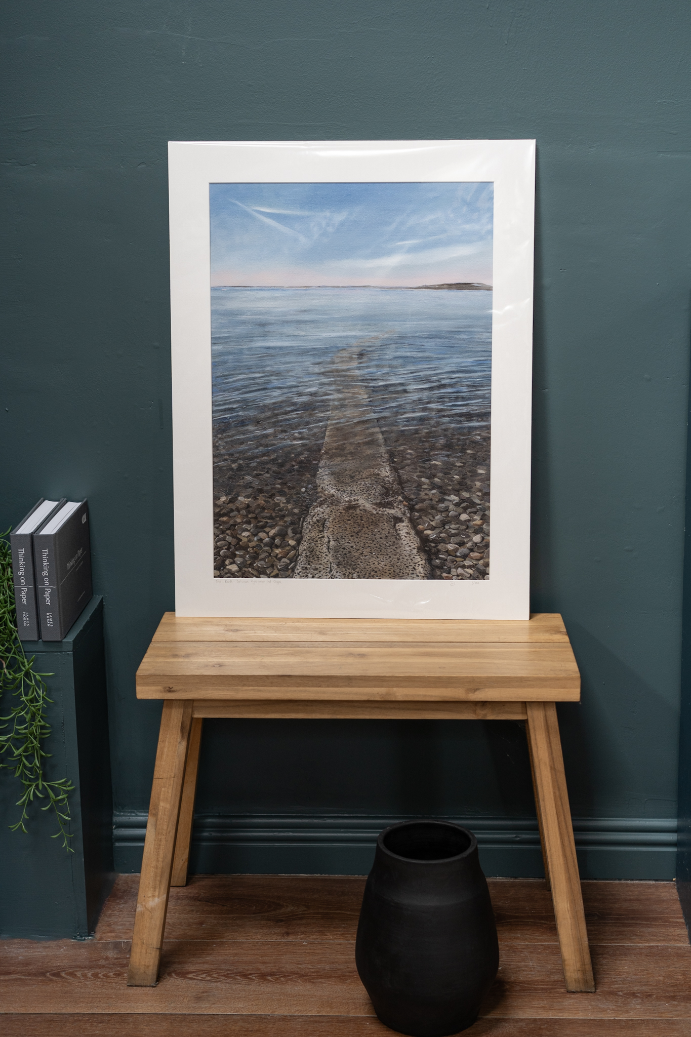 Limited Edition prints by the artist signing their work as D numbered and signed by the artist Kilbaha Gallery mounted print Ireland Irish Interiors